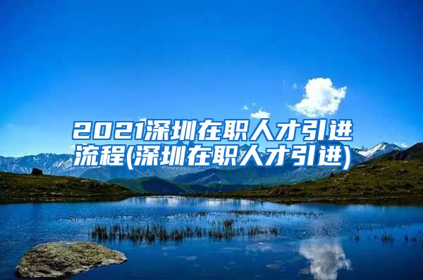 2021深圳在职人才引进流程(深圳在职人才引进)