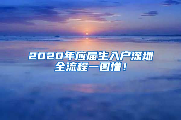 2020年应届生入户深圳全流程一图懂！